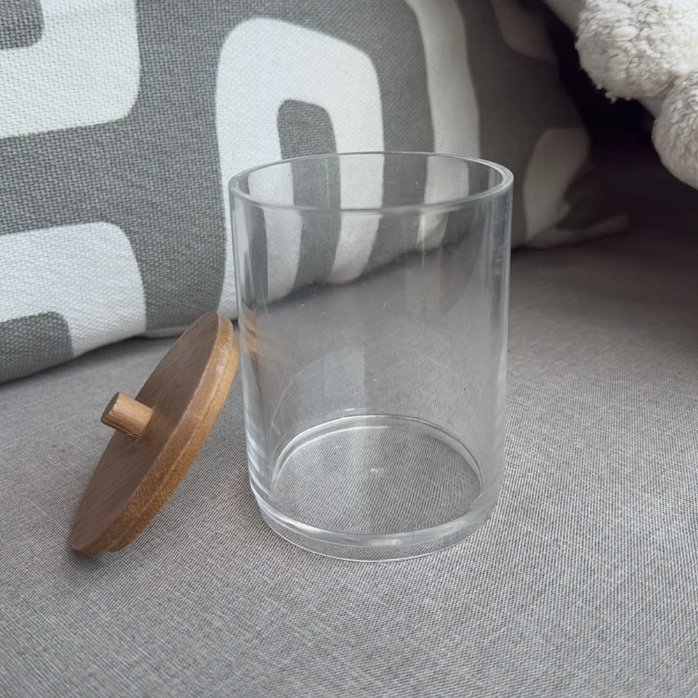 Storage Jar with Bamboo Lid